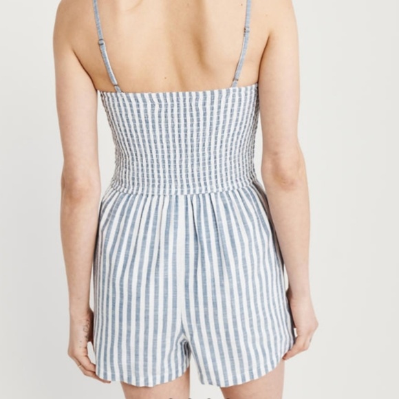 Romper w/Tie Front & Cut Out Detail - Picture 6 of 6